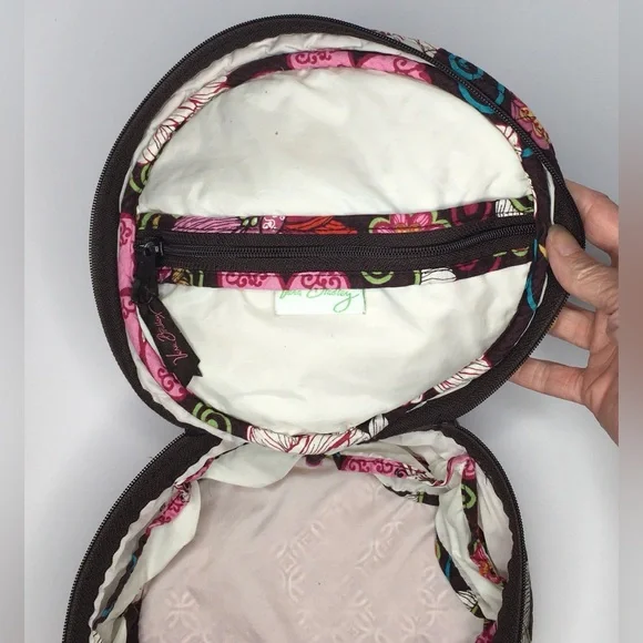 Vera Bradley Zip Around Makeup Bag - Picture 5 of 8